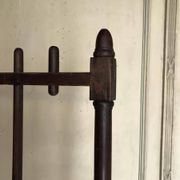 Paravent, clostra, grille en bois tourné