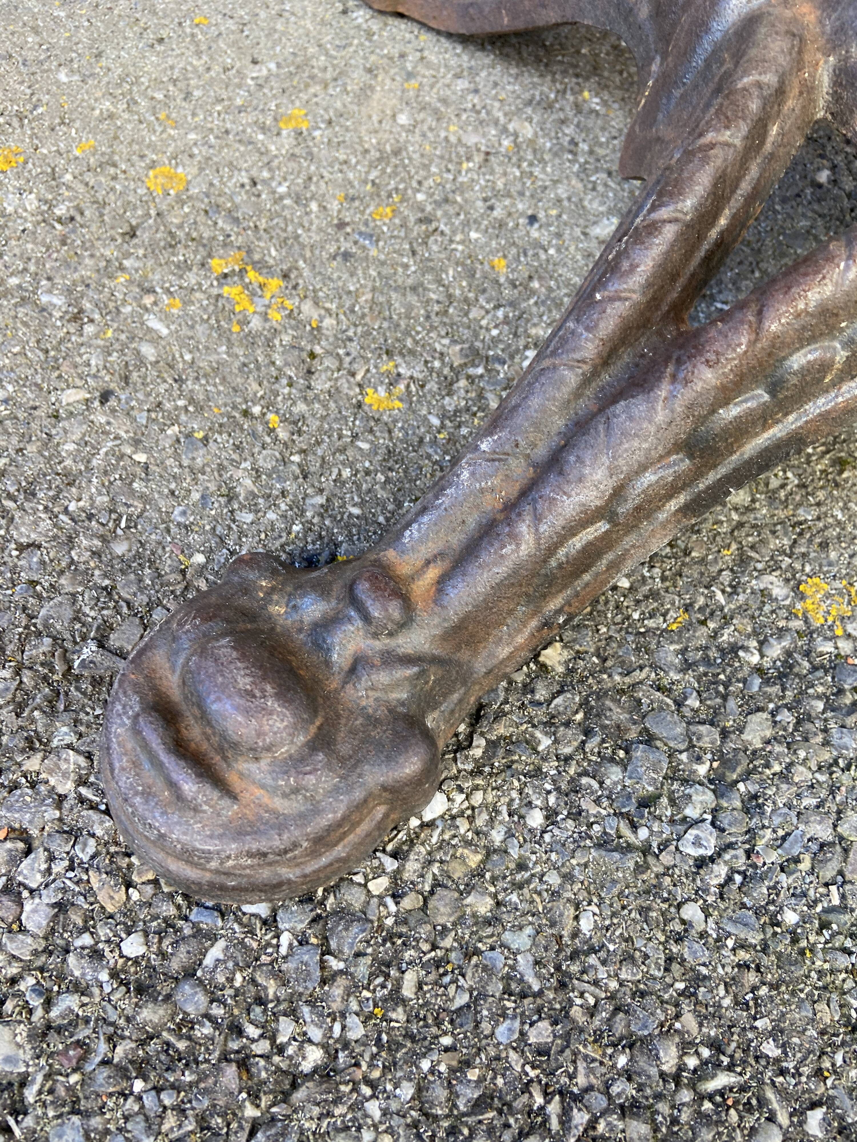 Vintage bistro coffee table