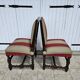 Pair of Louis XIII oak chairs