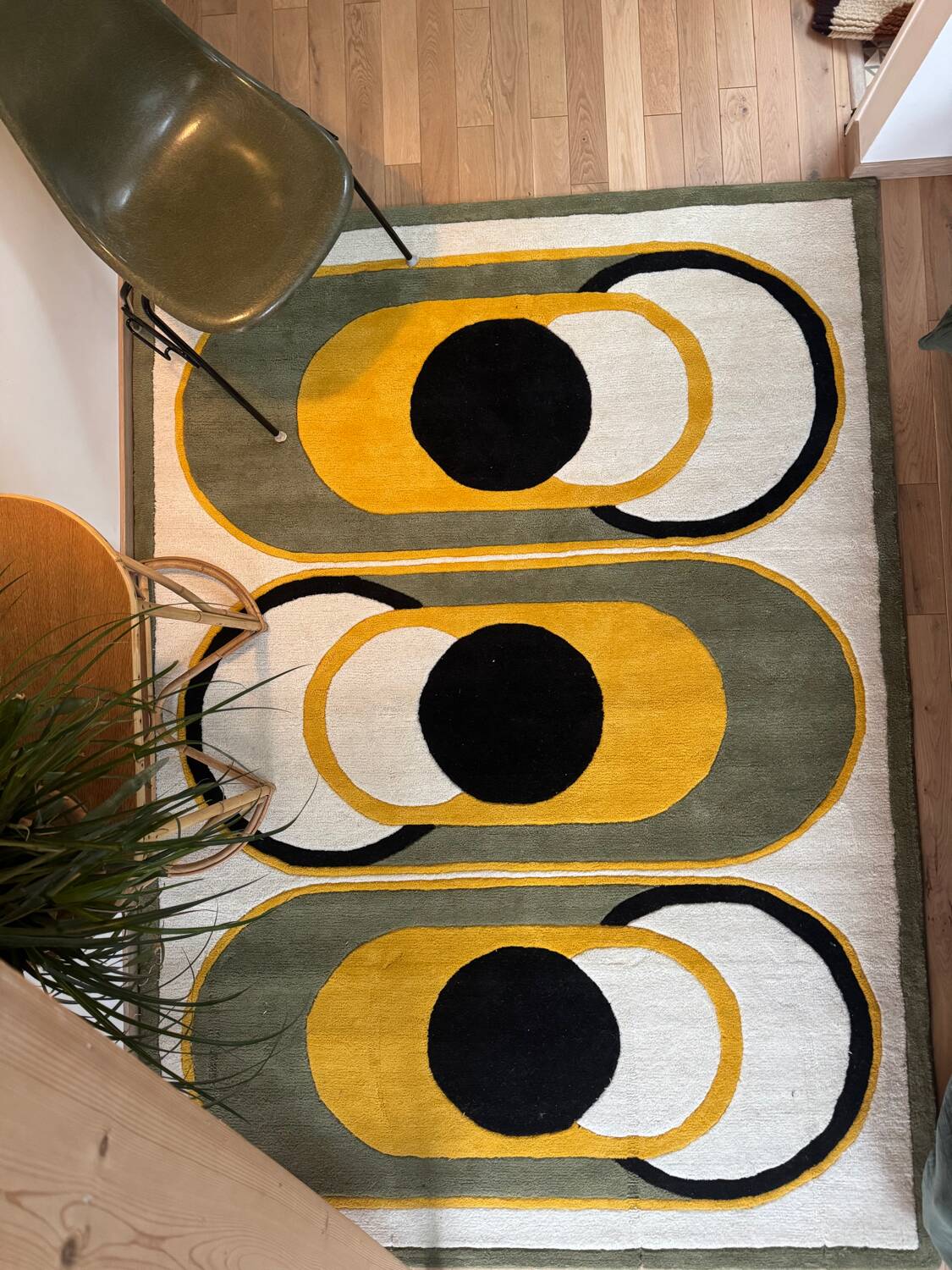 Carpet by Jean Pierre Garrault for Monoprix Prisunic
