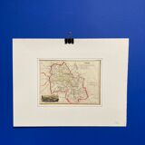 Old map of Isère