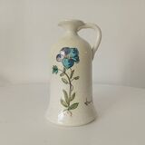 Pichet vintage en grès vernissée signé