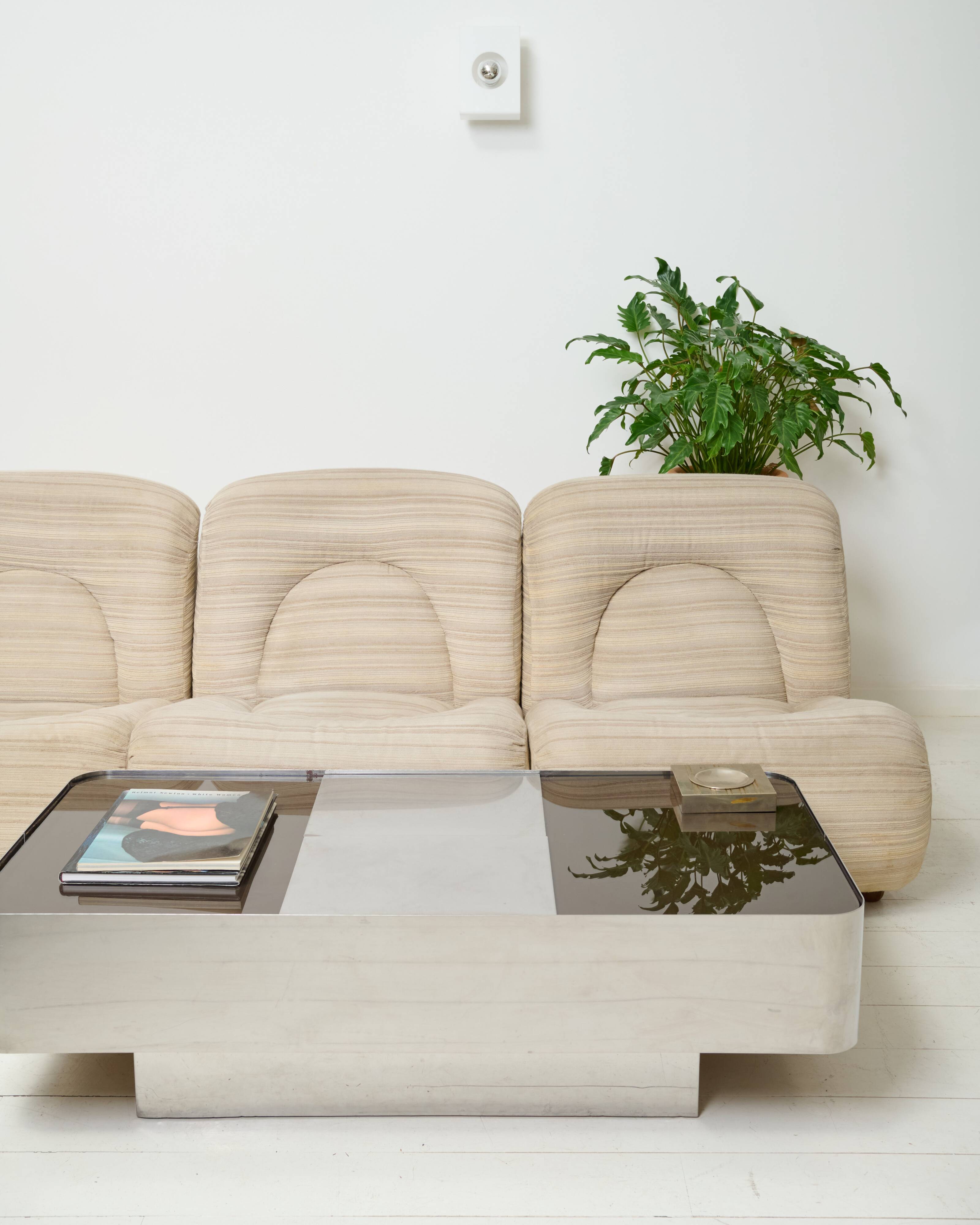 Beige modular sofa, Space Age, Italy, 1970s