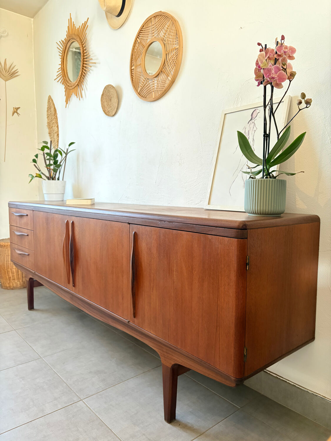 Vintage teak sideboard
