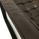 Mid-century design OY BJ Dahlqvist AB Dark Brown Leather safari lounge chai