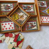 Yellow Dwarf in wooden dated 1921 with tokens