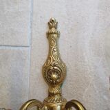 pair of bronze wall light