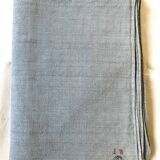 Old hemp harvest tablecloth tinted grey