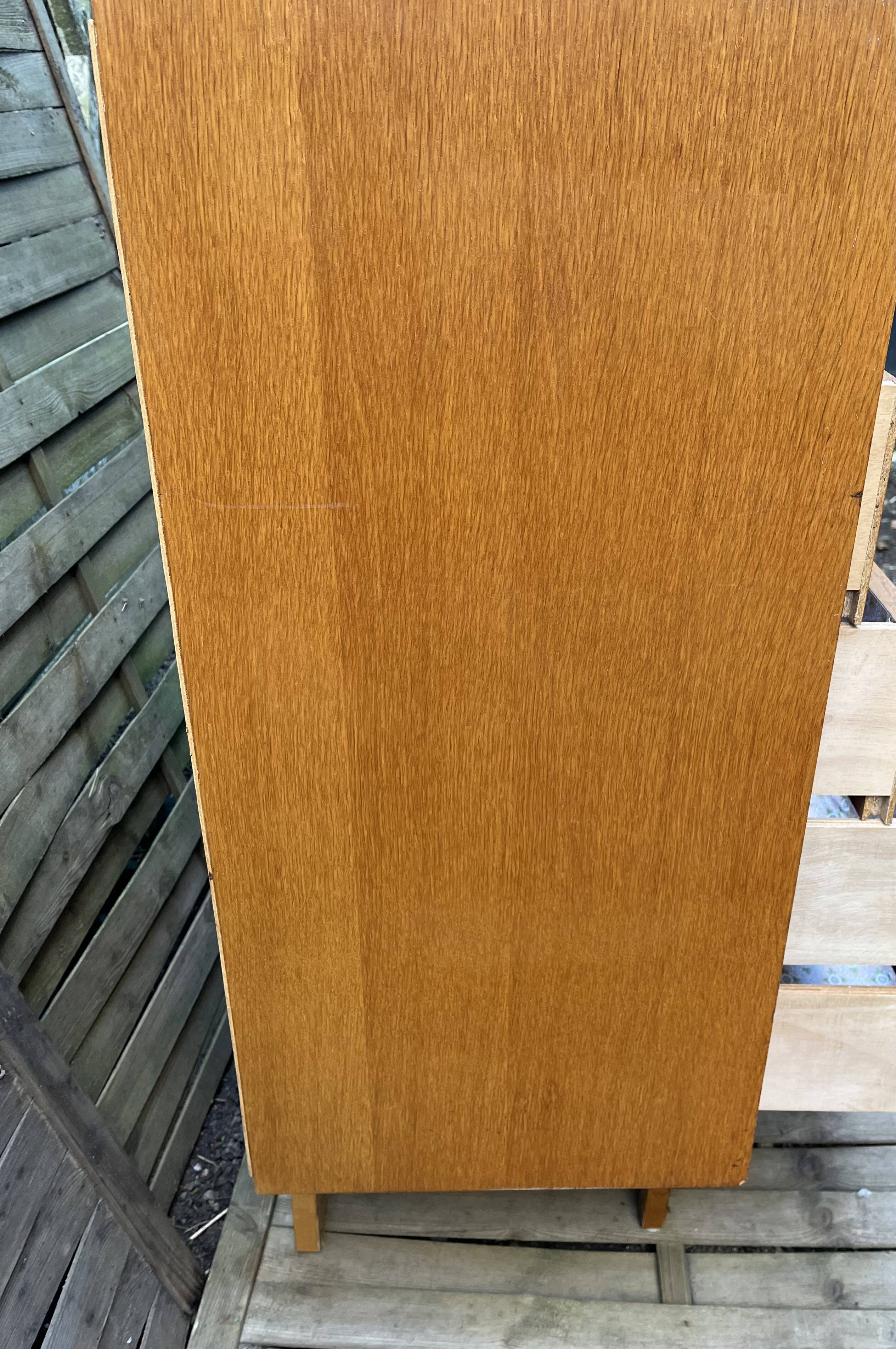 Scandinavian wooden chest of drawers from the 1960s