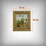 Pair of “Country Scenes” Paintings, signed A. Minne – Late 19th century