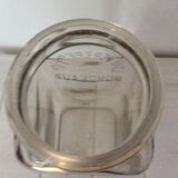 Ancien bocal Louis Frères & Co Bordeaux 2 l. Avec etiquette - verre soufflé