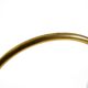 Large original brass table lamp with a conical shade, Mid-Century Modern