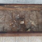 Old walnut side table