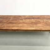 Very large solid pine farmhouse table