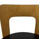 Chaise vintage modèle 65 par Alvar Aalto pour Artek (Linoléum noir)