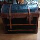 Curved travel trunk, Second Empire