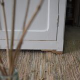 High Parisian buffet - white and wood