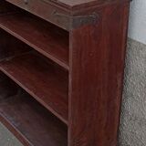 Console sideboard with shelf and mesh door