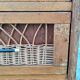 Vintage 4-drawer bamboo rattan chest of drawers