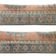 Set of 2 vintage Turkish cushion covers 41x119 cm