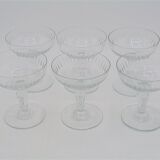 6 champagne cups