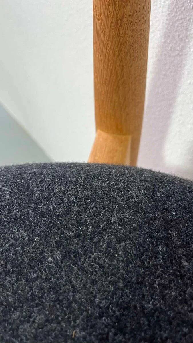 Set Carl Hansen oak chairs elbow