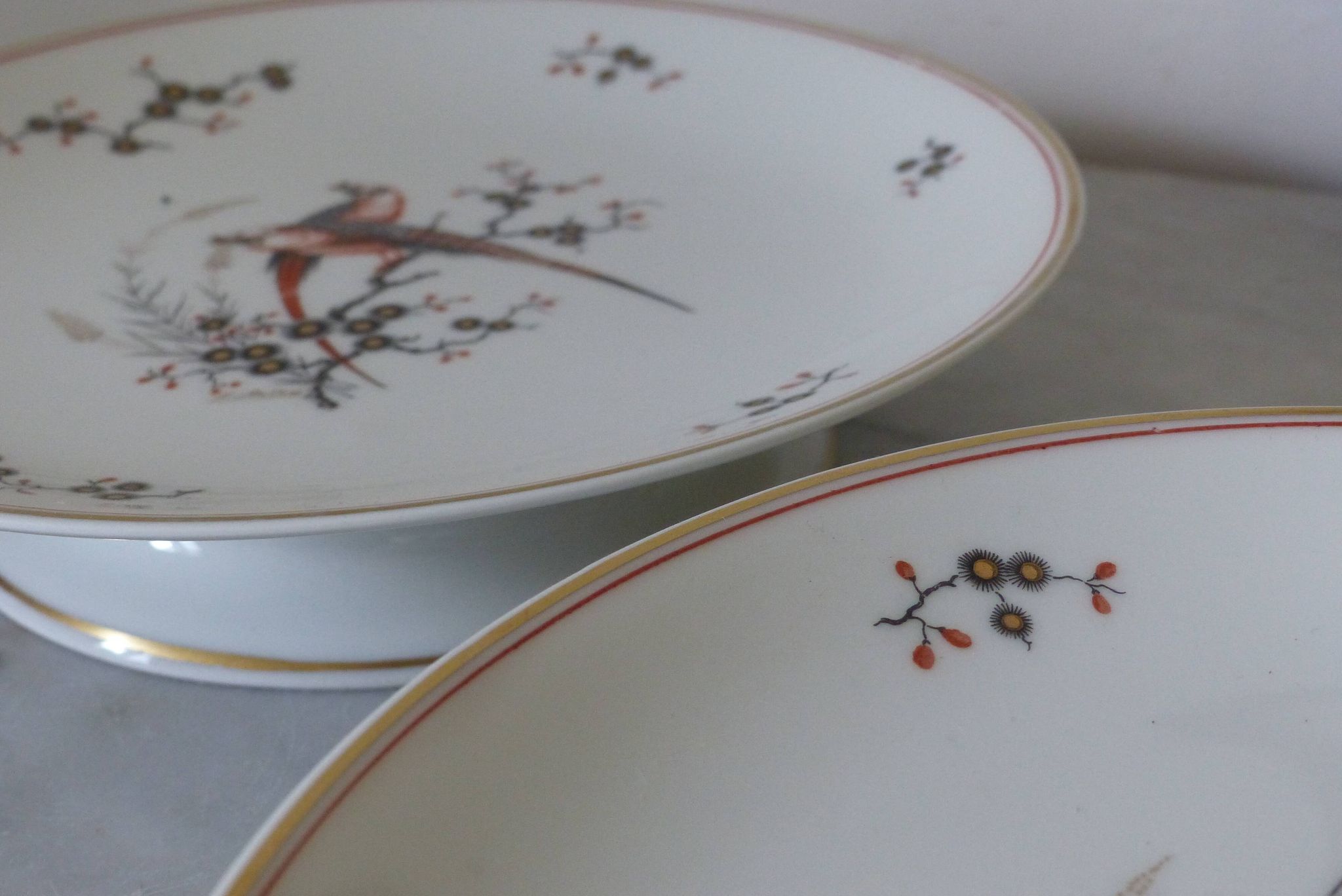Royal Limoges porcelain compotier dish