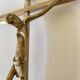 Bronze crucifix, 70s sculpture