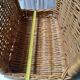 Panier rotin pour bois,niche, couture...