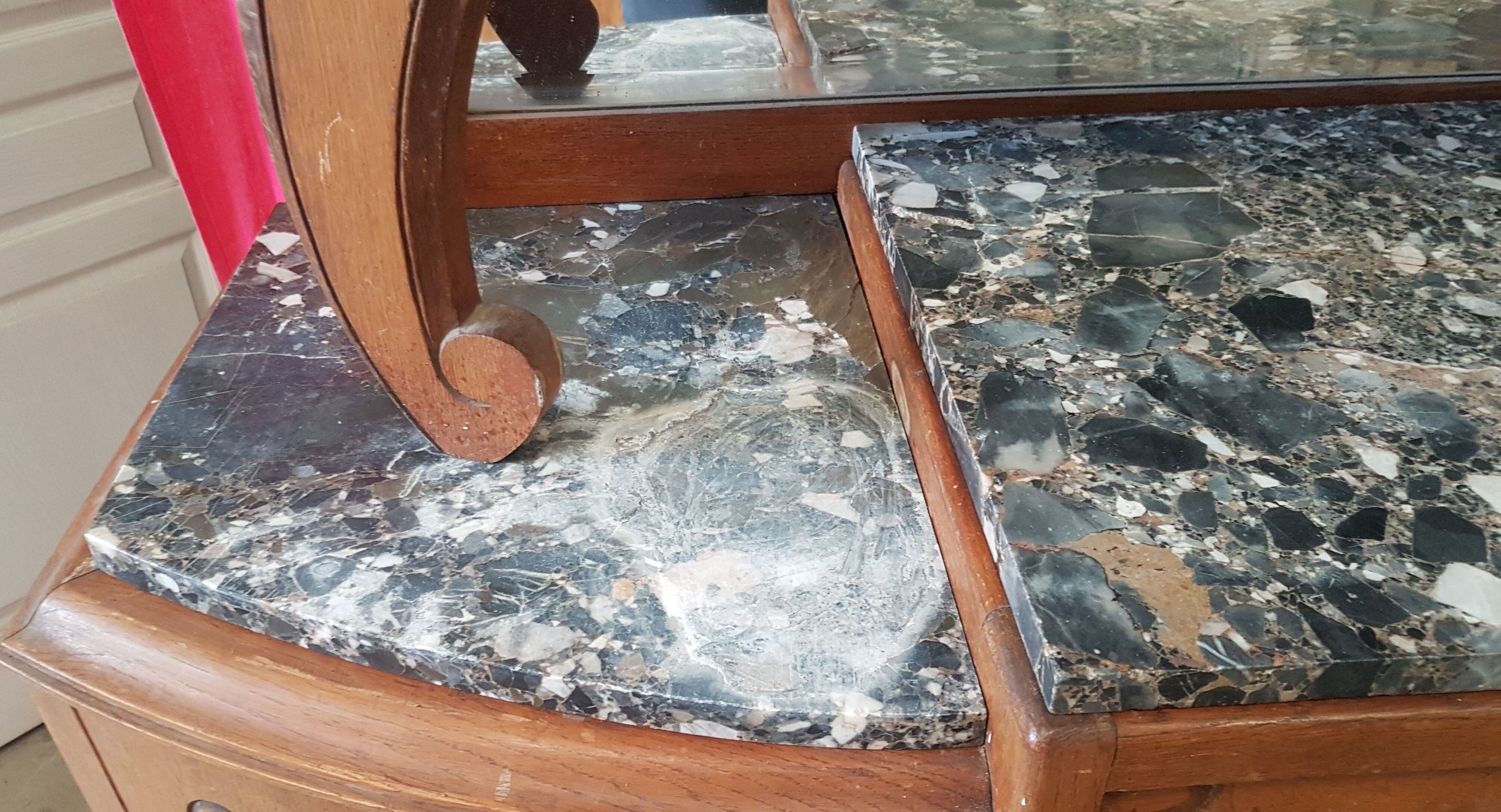 Vaisselier, buffet 2 body 40s