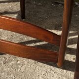 Lot of 6 vintage Scandinavian chairs from the 1950s in rosewood.