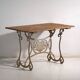 Table de jardin ancienne en fonte – Europe centrale, vers 1900