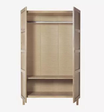 Armoire 2 portes en chêne Habitat