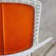 Wire Harry Bertoia chair white