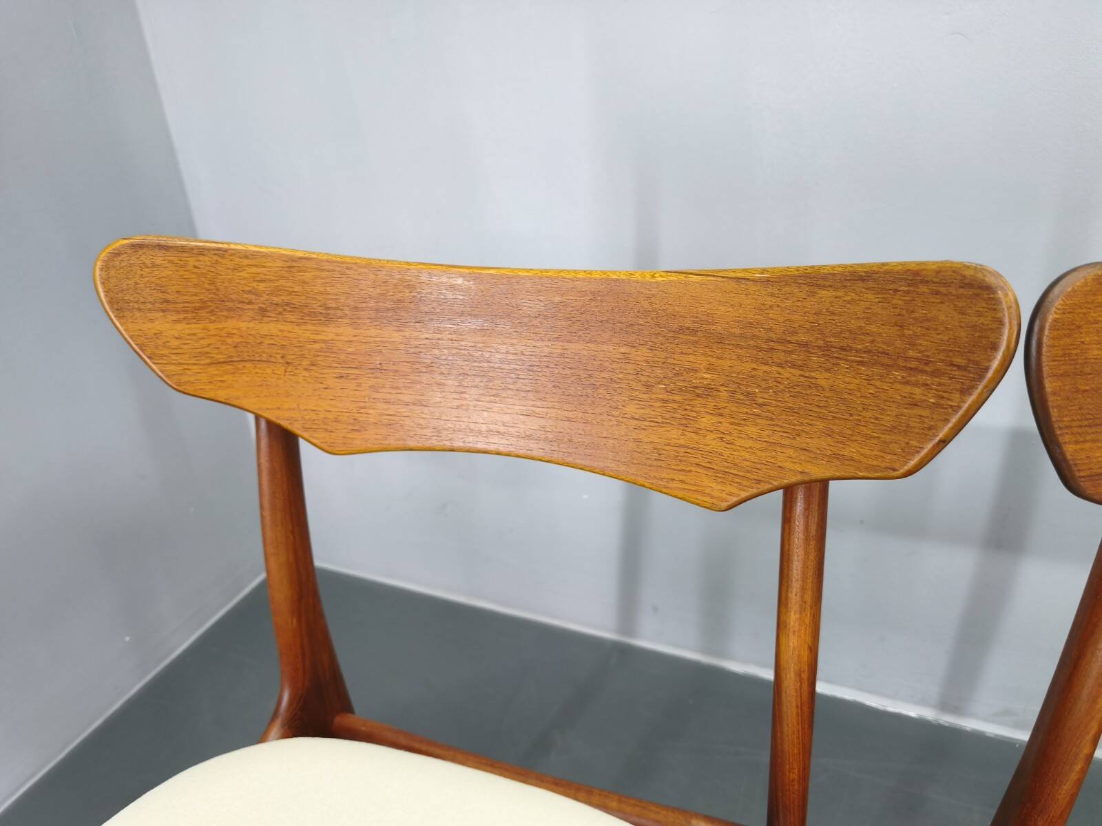 Set of 4 Danish Teak Dining Chairs by Schionning & Elgaard, 1960s