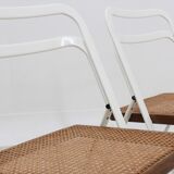 Cidue vintage folding chairs 1970s, set of 4