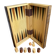 Jeu de backgammon en bois 