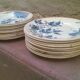 Lot old plates "Boutras"