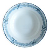 1 deep plate made of Boulanger ironstone model Chinon 221268