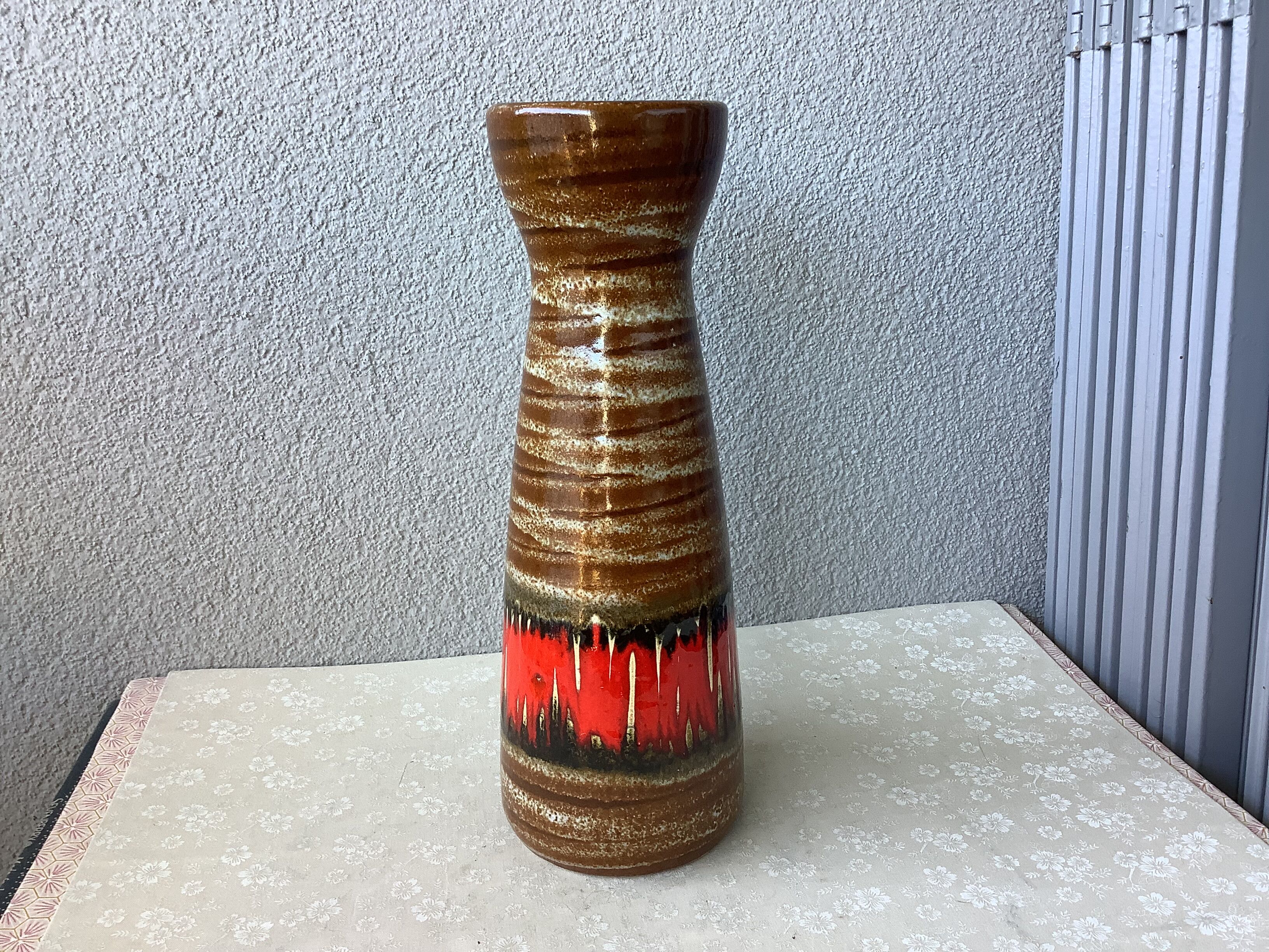 Fat lava vase Scheurich west Germany
