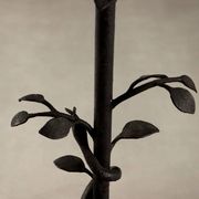 Antique Art Nouveau lamp in wrought iron, Italy, 20th century
