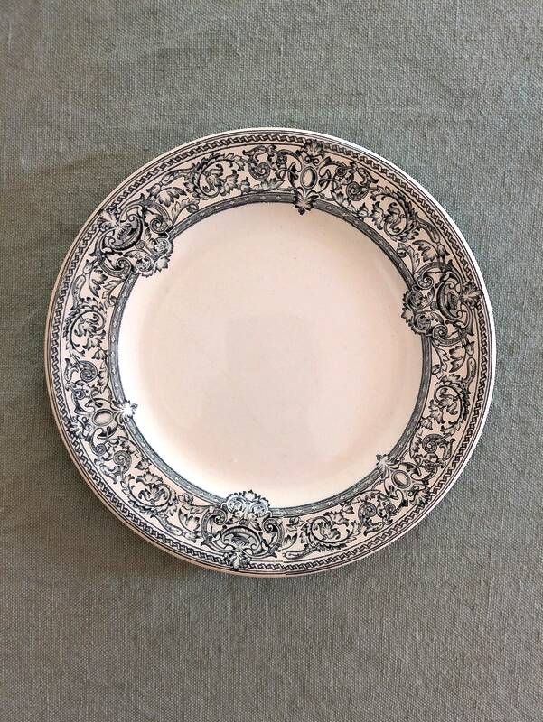 Assiette D17cm Alfred Meakin, England, coll. "Tees"