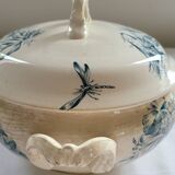 Old earthenware soup tureen