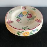 Flowered ashtray in Earthenware Desvres