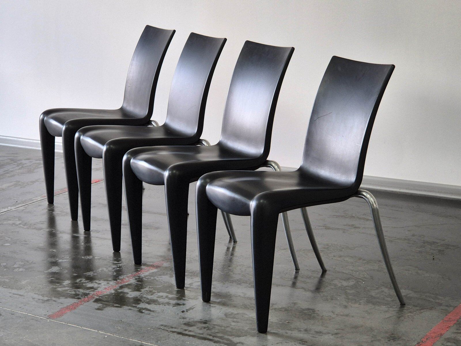 Vintage Chair Louis 20 by Philippe Starck for Vitra, 1990s, Set of 4
