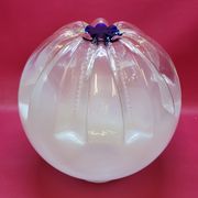 Globe Ball For Pendant Or Floor Lamp Vintage Mazzega Italy 1970 30cm