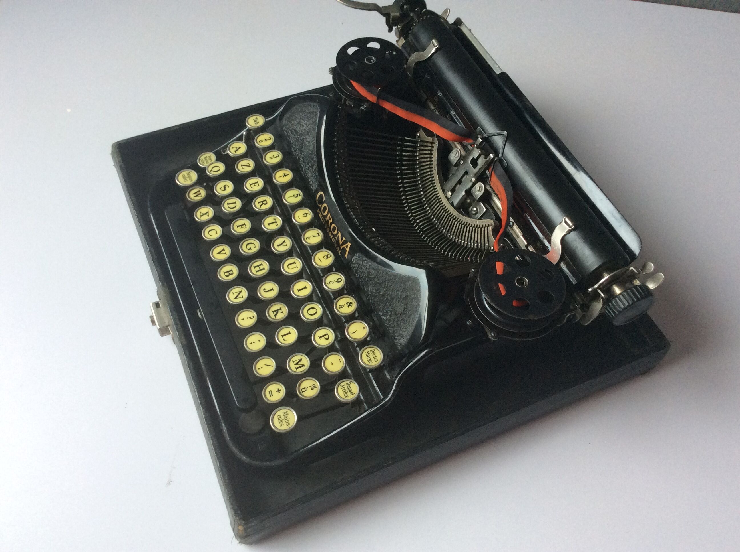 Portable old CORONA typewriter -1930