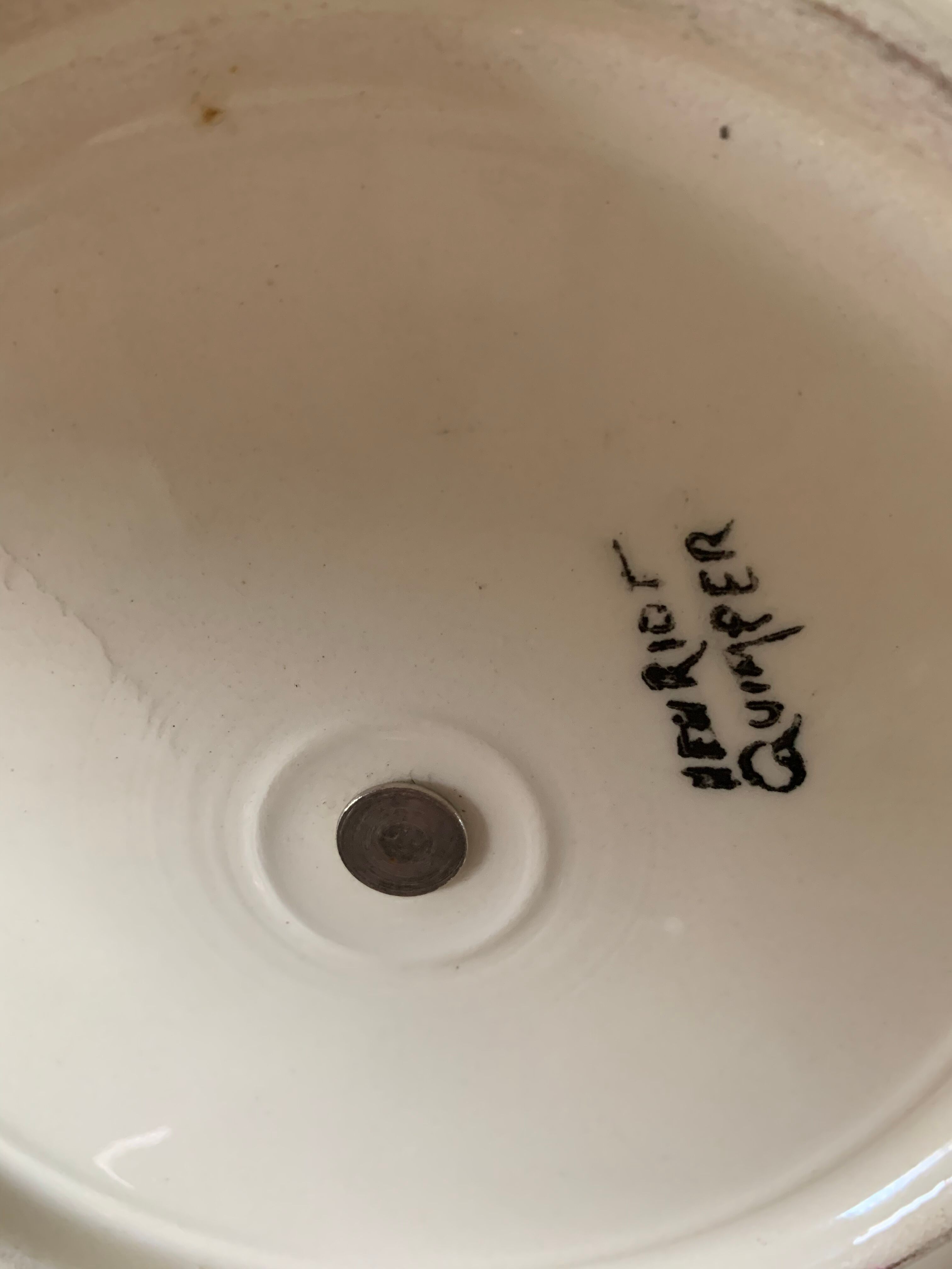 Mounted plates Henriot