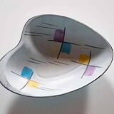 Art Deco bonbonnière from West Germany in ceramic, vintage.