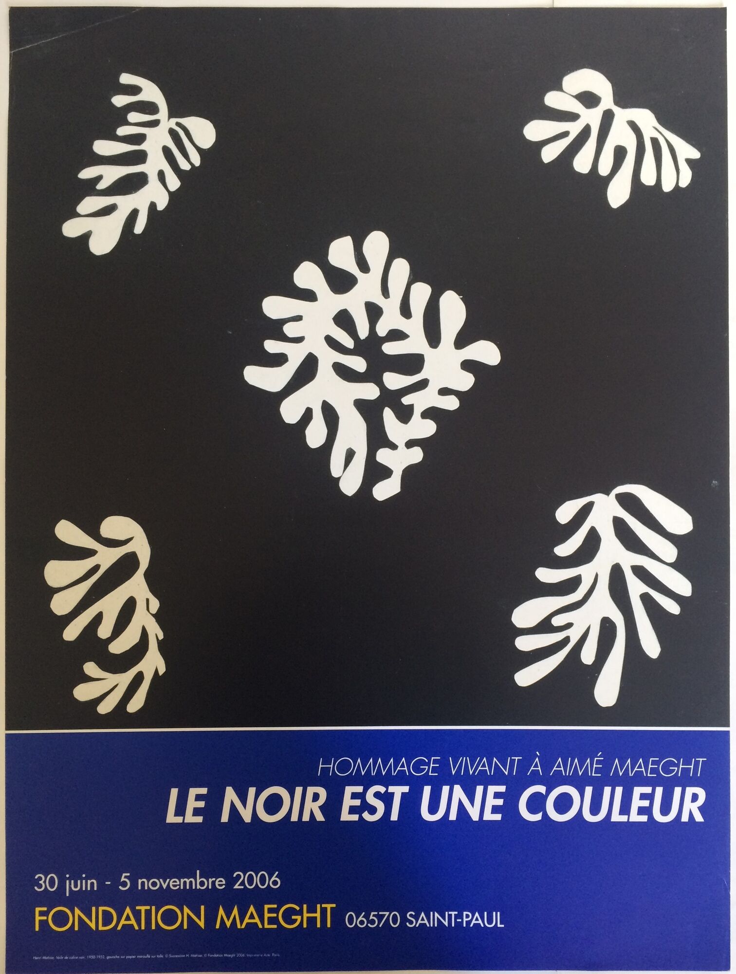 Original exhibition poster